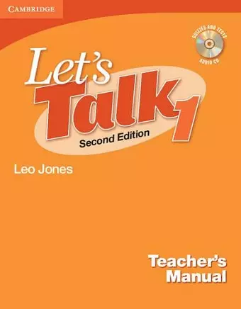 Let's Talk Level 1 Teacher's Manual with Audio CD cover