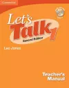 Let's Talk Level 1 Teacher's Manual with Audio CD cover