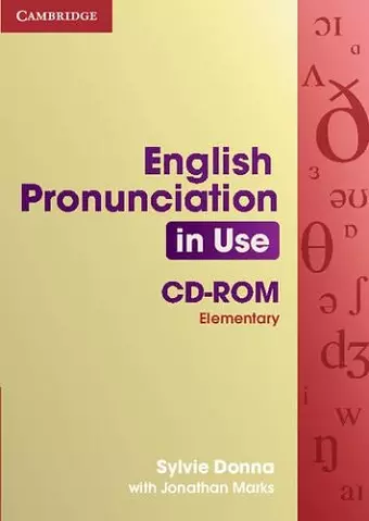 English Pronunciation in Use Elementary CD-ROM for Windows and Mac (single user) cover