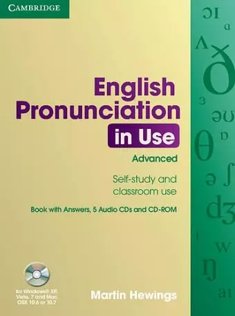 English Pronunciation in Use Advanced Book with Answers, 5 Audio CDs and CD-ROM cover