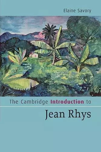 The Cambridge Introduction to Jean Rhys cover
