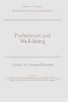 Preferences and Well-Being cover