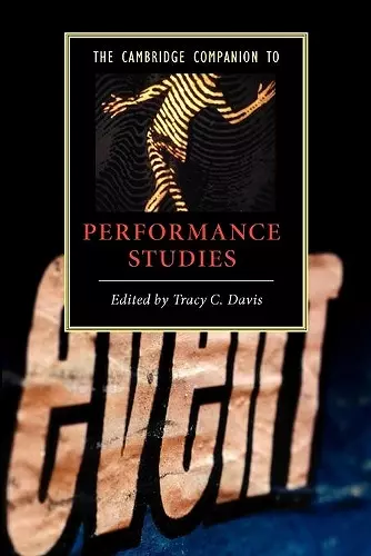 The Cambridge Companion to Performance Studies cover