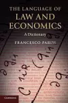 The Language of Law and Economics cover