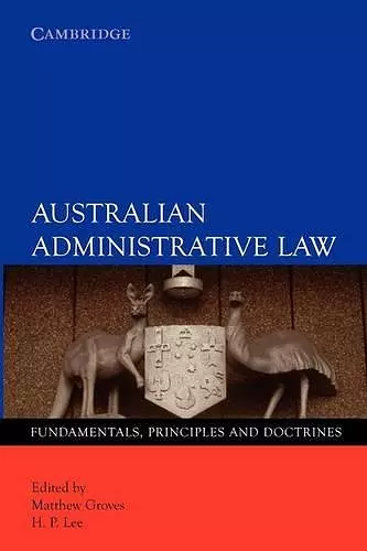 Australian Administrative Law cover