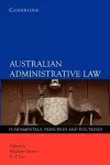 Australian Administrative Law cover