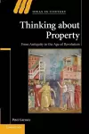 Thinking about Property cover