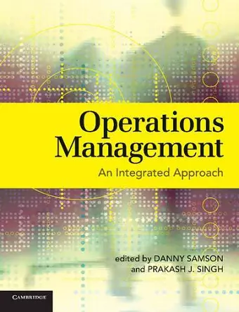 Operations Management cover