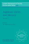 Algebraic Cycles and Motives: Volume 2 cover