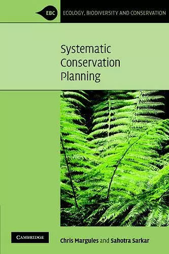 Systematic Conservation Planning cover