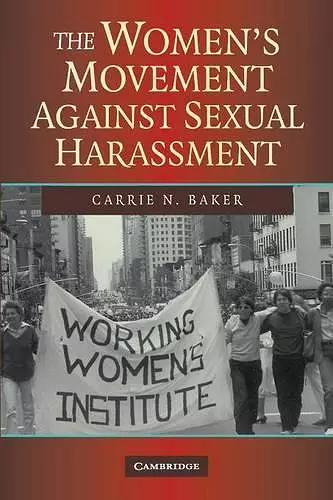 The Women's Movement against Sexual Harassment cover