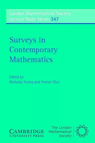 Surveys in Contemporary Mathematics cover