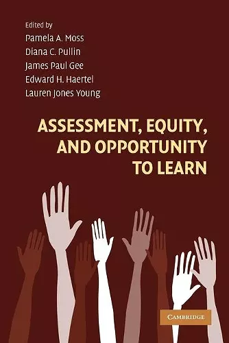 Assessment, Equity, and Opportunity to Learn cover