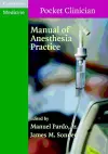 Manual of Anesthesia Practice cover