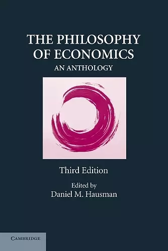 The Philosophy of Economics cover