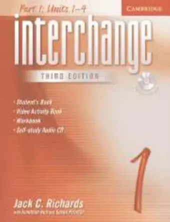 Interchange Level 1 Part 1 Student's Book with Self Study Audio CD cover