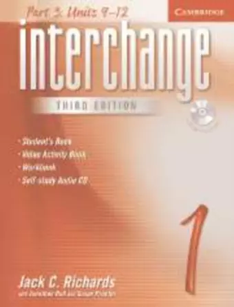 Interchange Level 1 Part 3 Student's Book with Self Study Audio CD cover