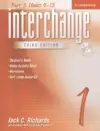 Interchange Level 1 Part 3 Student's Book with Self Study Audio CD cover