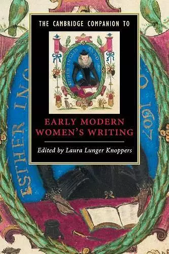 The Cambridge Companion to Early Modern Women's Writing cover