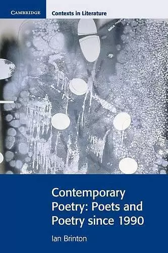 Contemporary Poetry cover