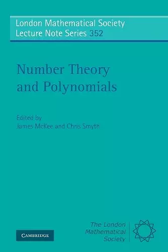 Number Theory and Polynomials cover