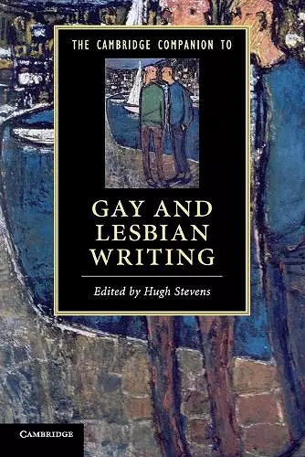 The Cambridge Companion to Gay and Lesbian Writing cover