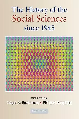 The History of the Social Sciences since 1945 cover