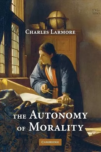 The Autonomy of Morality cover