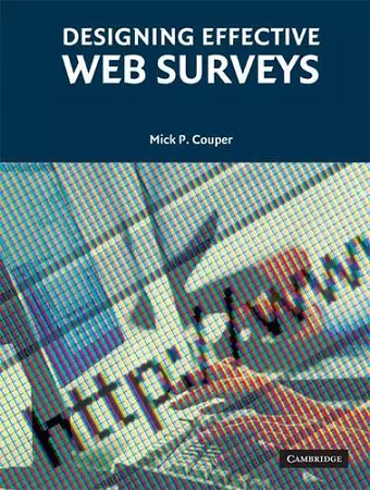 Designing Effective Web Surveys cover