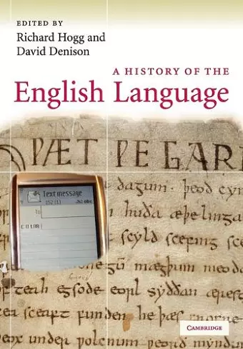 A History of the English Language cover