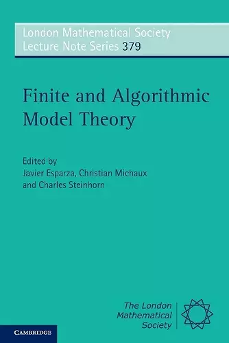 Finite and Algorithmic Model Theory cover