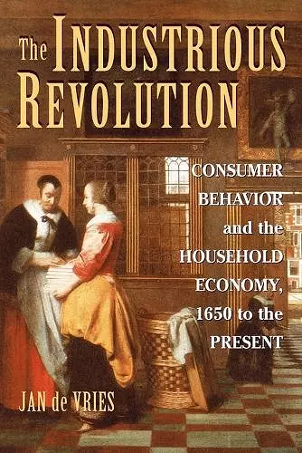 The Industrious Revolution cover