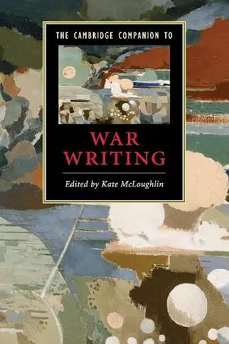 The Cambridge Companion to War Writing cover