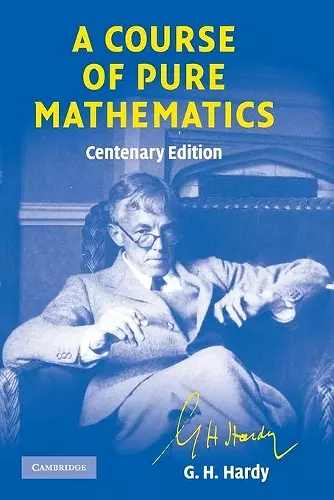 A Course of Pure Mathematics Centenary edition cover