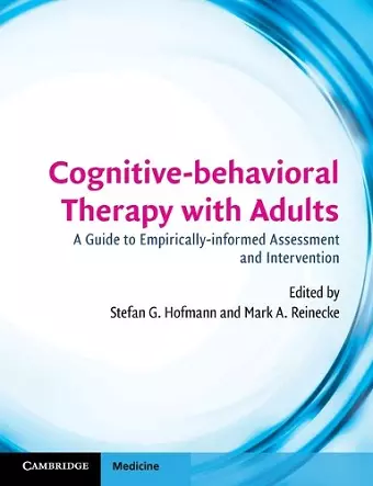 Cognitive-behavioral Therapy with Adults cover