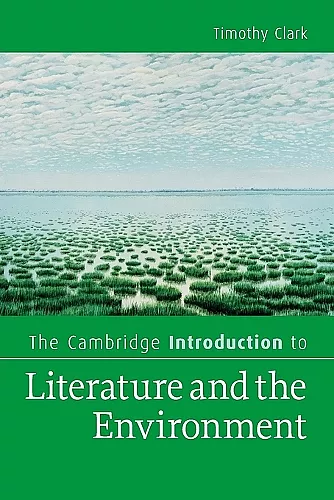 The Cambridge Introduction to Literature and the Environment cover
