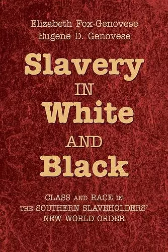 Slavery in White and Black cover