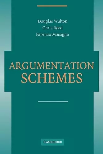 Argumentation Schemes cover