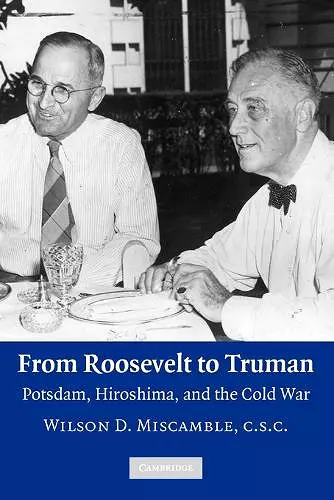 From Roosevelt to Truman cover