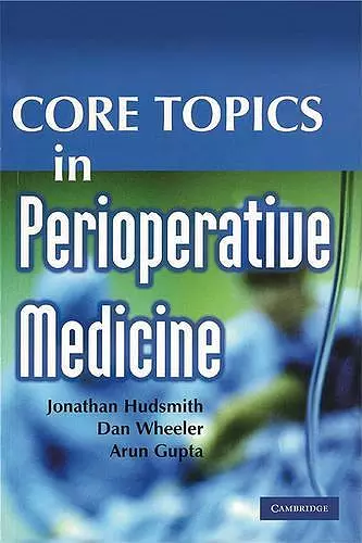 Core Topics in Perioperative Medicine cover