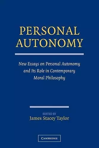 Personal Autonomy cover