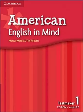 American English in Mind Level 1 Testmaker Audio CD and CD-ROM cover