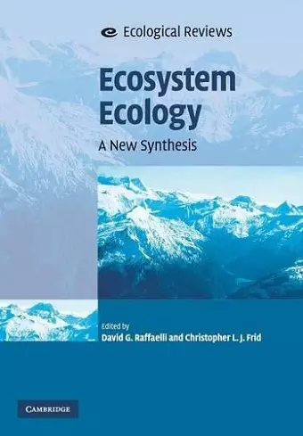 Ecosystem Ecology cover