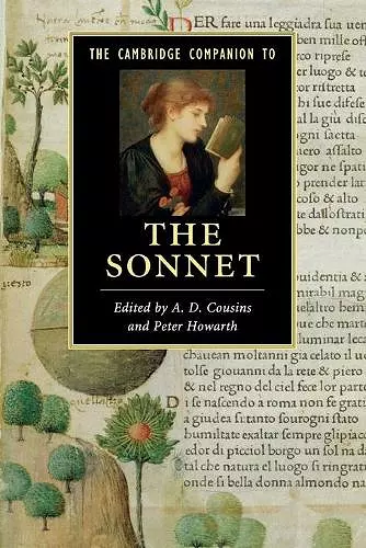 The Cambridge Companion to the Sonnet cover