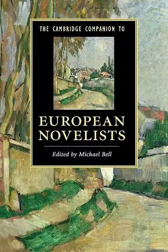 The Cambridge Companion to European Novelists cover