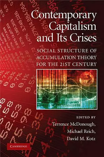 Contemporary Capitalism and its Crises cover