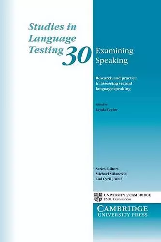 Examining Speaking cover