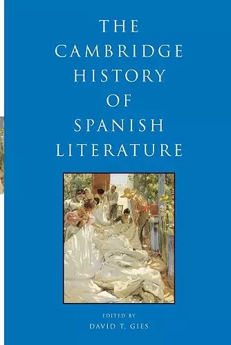 The Cambridge History of Spanish Literature cover