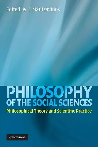 Philosophy of the Social Sciences cover