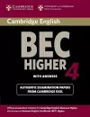 Cambridge BEC 4 Higher Student's Book with answers cover